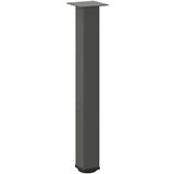 vidaXL Noge za mizo za kavo 4 kosi antracit 72-74 cm jeklo | Shoptok.si