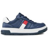 Tommy Hilfiger Modne superge FLAG LOW CUT LACE-UP SNEA Modra Cene
