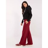 RELEVANCE Sweatpants-RV-DR-A590.08-burgundy Cene