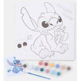 Sinsay Set za slikanje s platnom, kistom i bojama 10 pack Stitch | shoptok.hr