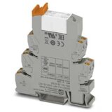  Relejni modul 1 St. Phoenix Contact PLC-RPT- 24DC/ 1ICT/ACT Nazivni napon: 24 V/DC Prebacivanje struje (maks.): 6 A 1 zatvarač Cijene