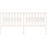  Posteljno vzglavje belo 205,5x4x100 cm trdna borovina, (20646981) | Shoptok.si