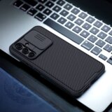 Nillkin CamShield Pro (PC + TPU) zaščita za Samsung Galaxy A54 - črna | Shoptok.si