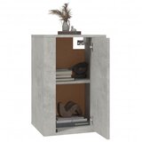  Zidni TV ormarići 2 kom siva boja betona 40 x 34,5 x 60 cm | shoptok.hr