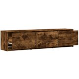 TV ormar Dimljeni hrast 165 x 34 x 40 cm Konstruirano drvo - Dimljeni hrast 165 cm | shoptok.hr