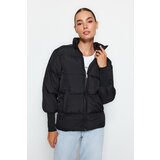 Trendyol Black Wide Cut Oversize Rib Detailed Down Jacket | Shoptok.si