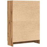 vidaXL Knjižna omara artisan hrast 82,5x30,5x115 cm inženirski les | Shoptok.si