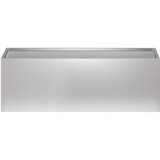  Vrtna saksija Srebrna 60 x 20 x 20 cm Pocinčani čelik | shoptok.hr