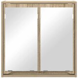  Kupaonski ormar s ogledalom Zidne Sonoma hrast 60 x 20 x 60 cm | shoptok.hr