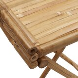  Sklopivi stol s pladnjem 70,5 x 42,5 x 80 cm od bambusa | shoptok.hr