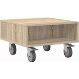  Stolić sa kotačima Sonoma hrast 50 x 50 x 30 cm | shoptok.hr