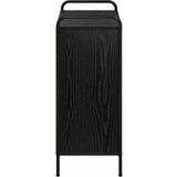  Kreveta Crni hrast 97 x 33 x 81 cm Konstruirano drvo Slike