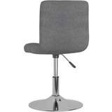 vidaXL Vrtljiv jedilni stol svetlo sivo blago, (20941212) | Shoptok.si