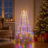  Božićne svjetleće kutije na slaganje 250 LED lampica Višebojno | shoptok.hr