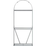  Držač za cjepanice smeđi 80x45x190 cm od pocinčanog čelika | shoptok.hr