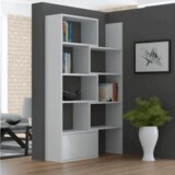 Kondela Prilagodljiv regal, bela, ASTA | Shoptok.si