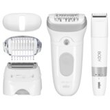 Braun Silk-épil 7 7-441 40 pincete Srebro, Bijelo | shoptok.hr