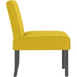  Niska stolica žuta baršunasta | shoptok.hr