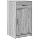  3-delni komplet toaletne mizice z LED svetlobo, siva, inženirski les, (22055056) | Shoptok.si