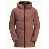 Jack Wolfskin ženska jakna Karolinger Long JW-1207491 braon