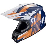 Scorpion Vx-16 evo air slanter blue-orange kaciga | Eponuda.com