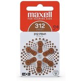 Maxell PR41 (312) 6BS zinc baterija pak 6kom