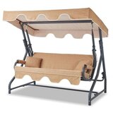 Hanah home olea - Beige Beige Garden Triple Swing Chair