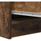  Komoda boja dimljenog hrasta 29,5x34x76 cm konstruirano drvo | shoptok.hr