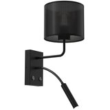  Zidna lampa LOFT SHADE 1xE27/60W+1xG9/8W/230V crna | Eponuda.com