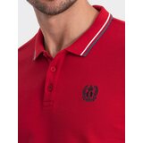 Ombre Men's polo shirt with contrast trim | Shoptok.si