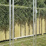  Kavez za pse Srebrno 600 x 200 x 200 cm Cinkani čelik | shoptok.hr