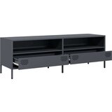 vidaXL TV ormarić antracit 135 x 39 x 43,5 cm hladno valjani čelik | shoptok.hr