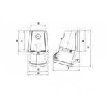  utičnica zidna uko-uto bemis IP44 32A 3P+E+N 380V BC1-3505-2535 | Eponuda.com