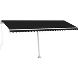  Tenda na ručno uvlačenje s LED svjetlima 500 x 300 cm antracit | shoptok.hr