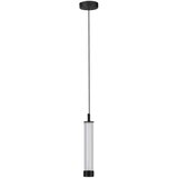 Nova Luce Mat crna LED viseća svjetiljka aluminijska s mogućnosti zatamnjivanja sa staklenim sjenilom ø 6,5 cm Glovia – | shoptok.hr