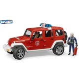 Bruder Jeep wrangler gasilsko vozilo s figurico 2528 Cene