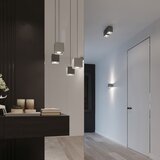 Sollux SL.0058 - zidna svetiljka quad 1 1xG9/8W/230V siva | Eponuda.com