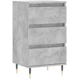  Komoda siva boja betona 40 x 35 x 70 cm od konstruiranog drva | shoptok.hr