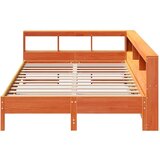  Krevet s regalom za knjige bez madraca 135 x 190 cm od borovine | shoptok.hr