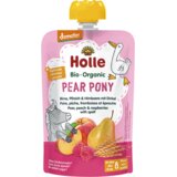 Holle Pire od kruške, breskve i maline s pirom "Pear pony" - Organski 100g , pakiranje 12komada, xxl | shoptok.hr