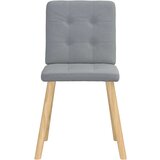 vidaXL Blagovaonske stolice od tkanine 4 kom svjetlosive | shoptok.hr