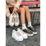 Resti Women's sporty sneakers with decorative laces Eone | Shoptok.si