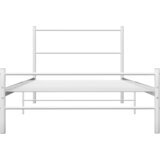  Okvir kreveta bijeli metalni 90 x 200 cm | Eponuda.com