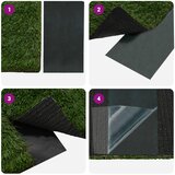 Traka za umjetnu travu samoljepljiva Zelena 15 cm x 10 m | Eponuda.com