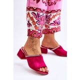 S. BARSKI Suede High Heel Slippers S.Barski | ePonuda.com