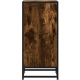 vidaXL Komoda boja hrasta 35,5x35x76 cm konstruirano drvo i metal | shoptok.hr