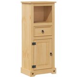 Furnova Kopalniška omarica Corona 45x33x110 cm trdna borovina, (21947296) | Shoptok.si