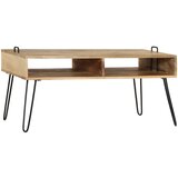 Furnova Klubska mizica iz trdnega mangovega lesa 100x60x45 cm, (21915858) | Shoptok.si