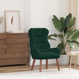  Fotelja Tamnozelena 69 x 74 x 93 cm Baršun | shoptok.hr