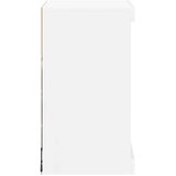  Komoda s LED svjetlima bijela 41x37x67 cm | Eponuda.com